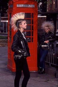 Image result for British Punk Rock Fashion
