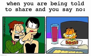 Image result for Garfield Non-Believers Meme