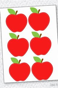 Image result for Free Printable Apple Smile Template