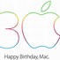 Image result for Happy Birthday Apple Mac