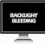 Image result for TV Screen with Backlit Problems