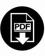 Image result for PDF Icon Black