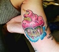 Image result for Zombie Cupcake Tattoo