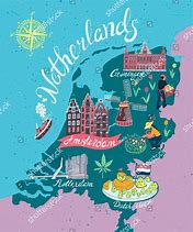 Image result for Holland Map Netherlands