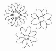 Image result for Large Flower Stencils Printable
