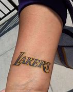 Image result for Los Angeles Lakers Logo Tattoo