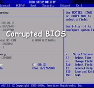 Image result for Corrupt Bios Symptoms