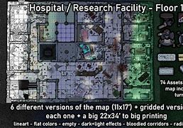 Image result for Out Last Hospital Map