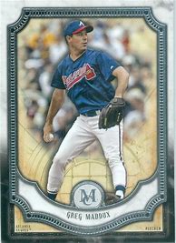 Image result for Greg Maddux Card Braves