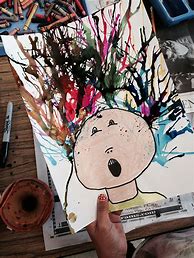 Image result for Scream Art Project for Kids