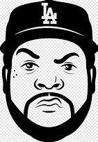 Image result for Ice Cube Rapper Cartoon Art