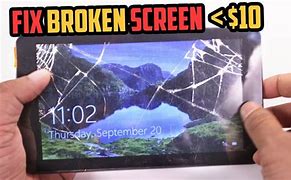 Image result for Broken TABLET LCD Screen