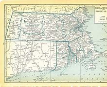 Image result for Map of Rhode Island and Massachusetts