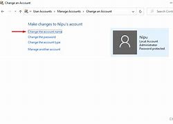 Image result for How to Change Name in Laptop Lock Screen