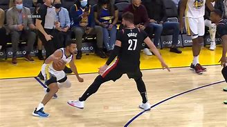 Image result for Steph Curry Dribbling Up Court