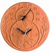 Image result for Outdoor Clock On Stand