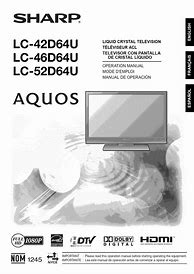 Image result for Sharp AQUOS 55-Inch TV Manual