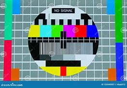 Image result for TV Test No Signal