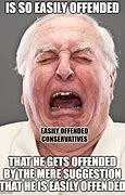 Image result for Easily Offended Meme