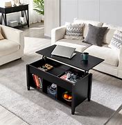 Image result for Black Lift Top Coffee Table