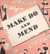 Image result for Make Do and Mend Activities for Kids