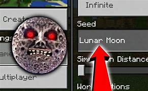 Image result for Hostile Moon Minecraft Seed