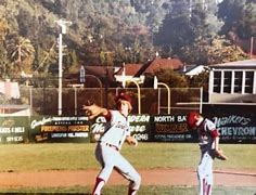 Image result for Gavin Newsom Playing Baseball