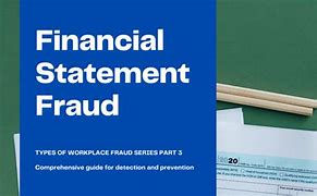 Image result for Financial Statement Fraud