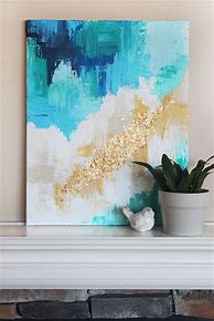 Image result for DIY Abstract Art On Canvas