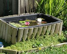 Image result for Small Plastic Garden Ponds