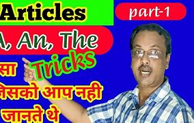 Image result for Articles a an the Rules with Examples