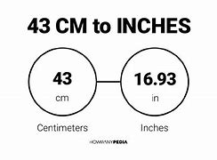 Image result for 43 Inch into Cm