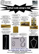 Image result for Metal Clip Hooks