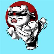 Image result for Karate Pig Clip Art