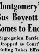 Image result for Martin Luther King Bus Boycott Image
