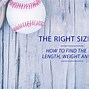 Image result for Baseball Bat Weight Size Chart