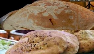 Image result for Saj Bread vs Pita Bread