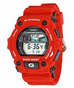 Image result for Casio G-Shock Red