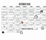 Image result for Kindness Calendar