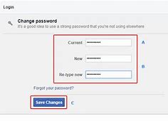 Image result for How to Change Facebook Password On Your Desktop Computer