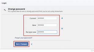 Image result for How to Change Password in Facebook in Laptop
