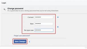 Image result for How to Change FB Password