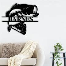 Image result for Bass Fish Decorations