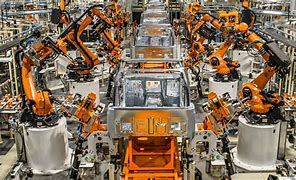 Image result for Auto Factory Robots