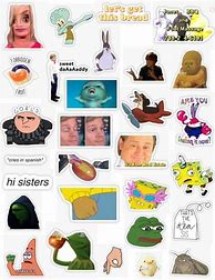 Image result for PC Meme Stickers