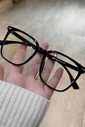 Image result for Black Frame Glasses