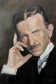 Image result for Nikola Tesla Art