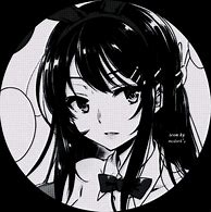 Image result for Kawaii Anime Girl Black and White