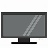 Image result for TV with White Screen Clip Art Cute