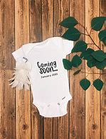 Image result for Baby Announcement Onesie